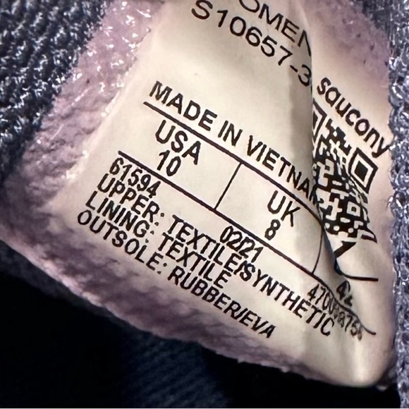 Women’s Saucony PWRRUN Running Shoes Powder Blue Size 10 - Picture 8 of 8